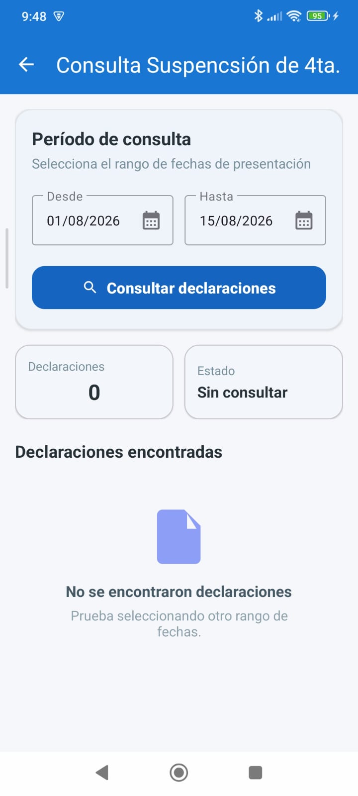 Declaraciones
